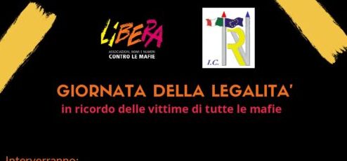 INCONTRO CON L’ASSOCIAZIONE LIBERA- 23 maggio 2025